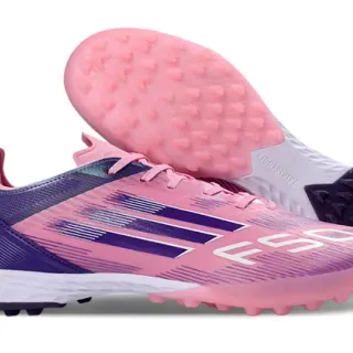 Adidas X Speedflow गुलाबी बैंगनी टर्फ फुटबॉल जूते