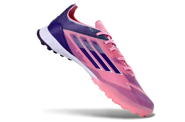 Adidas X Speedflow Chaussures de football rose violet gazon 2