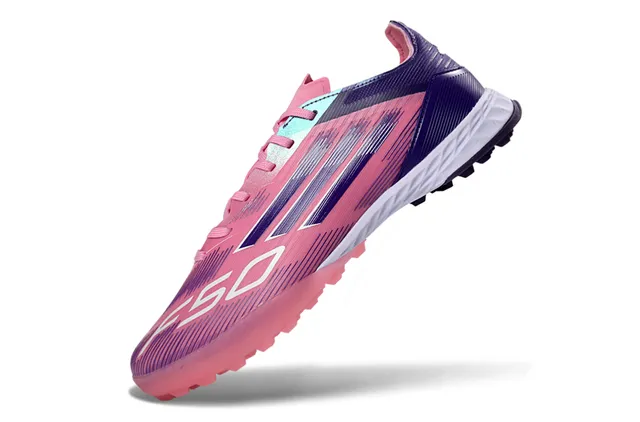 Adidas X Speedflow Chaussures de football rose violet gazon 3
