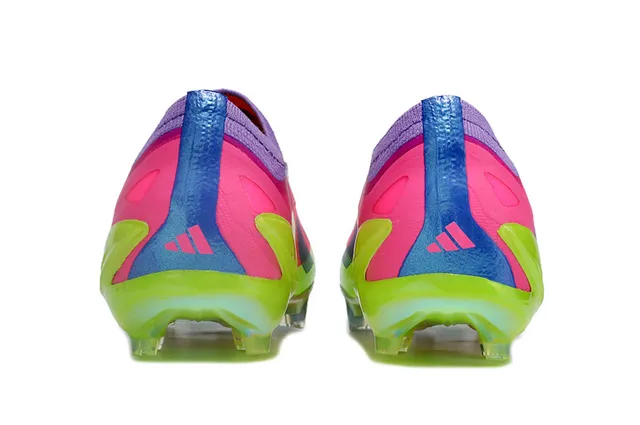 Adidas X Speedportal Neon Lime Magenta Purple Firm-Ground Soccer Shoes 4