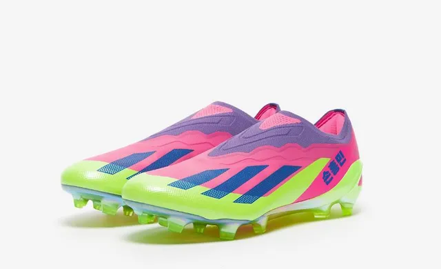 Adidas X Speedportal Neon Lime Magenta Purple Firm-Ground Soccer Shoes 10