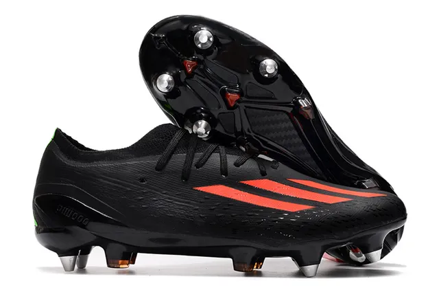 Adidas X Speedportal Orange Noir Bleu sarcelle terrain ferme Chaussures de football 7