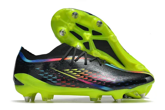 Adidas X Speedportal Orange Noir Bleu sarcelle terrain ferme Chaussures de football 17