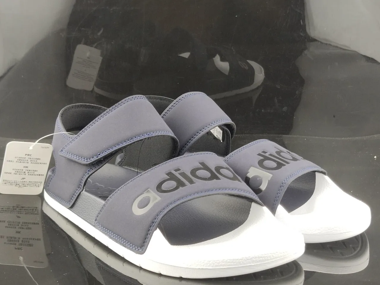 Adidas Yeezy Slide Marine et Blanc Sandales Casual 3