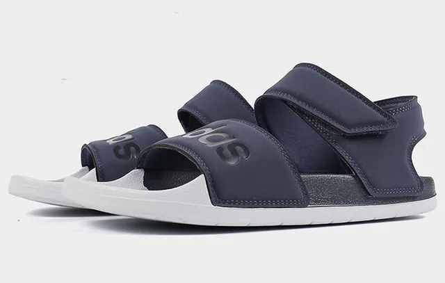 Adidas Yeezy Slide Marine et Blanc Sandales Casual 7