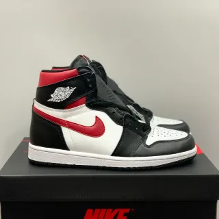 Air Jordan 1 Black White Red Basketball Shoes