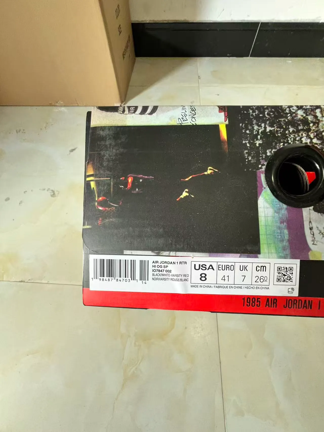 Air Jordan 1 High Multi-Color Basketball Shoes 10