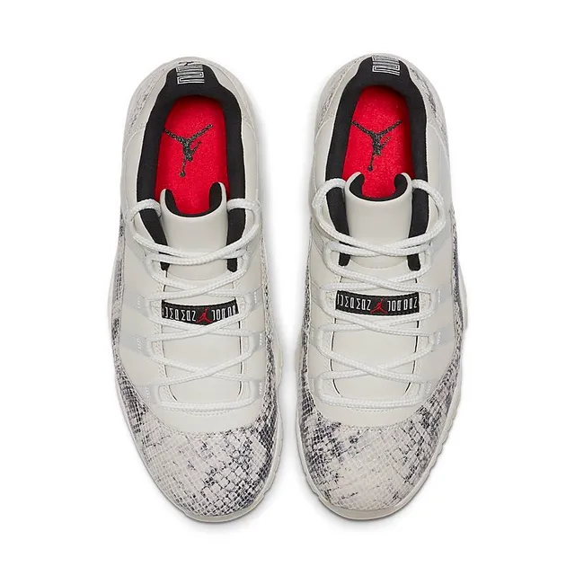 Air Jordan 11 Snakeskin Low-Top Basketball Shoes 4