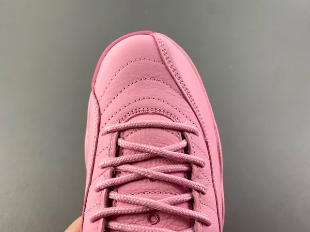 Air Jordan 12 Monochromatic Pink Basketball Shoes 5