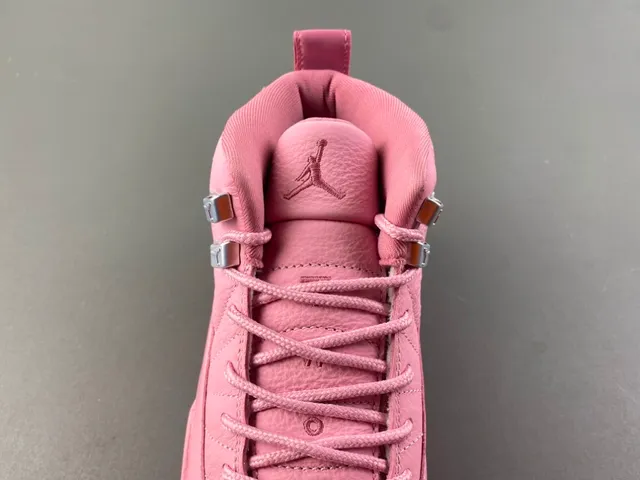 Air Jordan 12 Monochromatic Pink Basketball Shoes 6