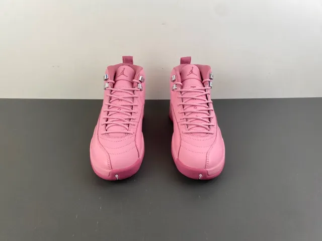 Air Jordan 12 Monochromatic Pink Basketball Shoes 12