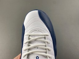 Air Jordan 12 White Royal Blue Basketball Shoes 5