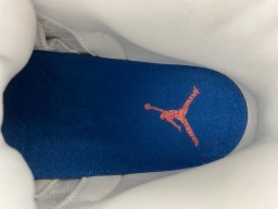 Air Jordan 12 White Royal Blue Basketball Shoes 7