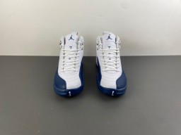 Air Jordan 12 White Royal Blue Basketball Shoes 12