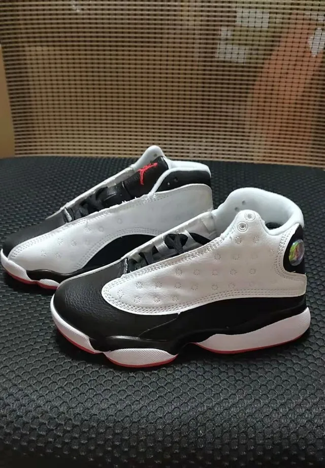 Air Jordan 13 Navy White Blue Basketball Shoes 15