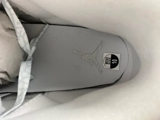 Air Jordan 3 Chaussures de Basketball avec Impression d'Éléphant Blanc 7