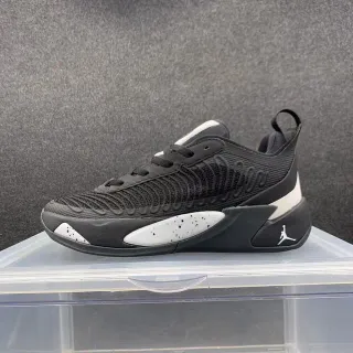 Air Jordan 37 Low Black White Speckled Basketball Shoes