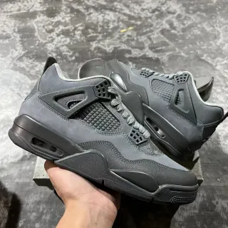 Air Jordan 4 单色深灰色篮球鞋