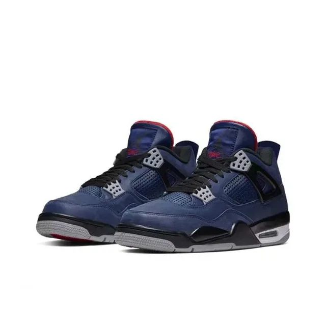 Air Jordan 4 Navy Black Red Chaussures de Basketball 4