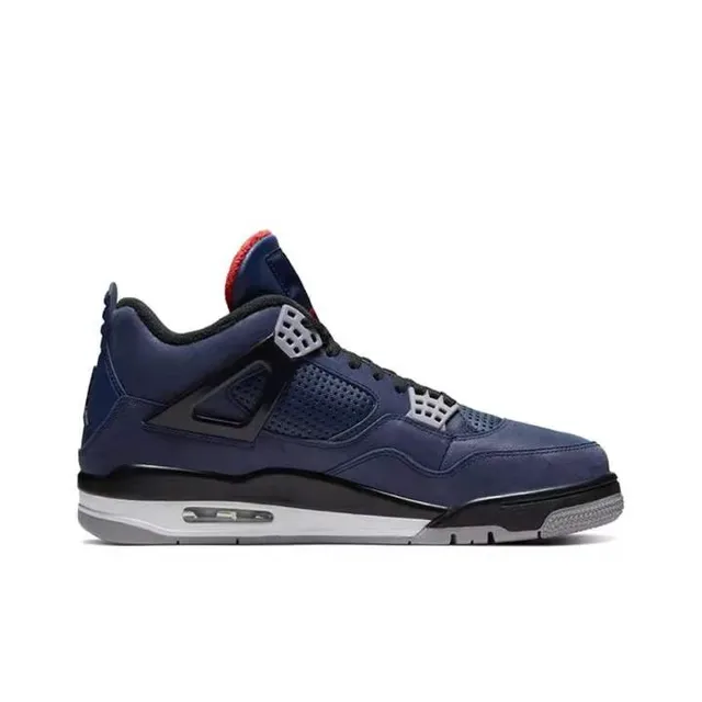 Air Jordan 4 Navy Black Red Chaussures de Basketball 5