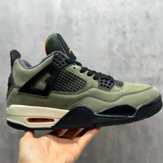Air Jordan 4 Verde Oliva Ante Zapatillas de Baloncesto