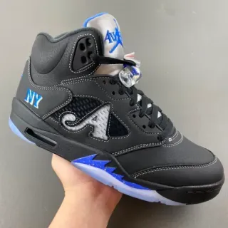 Air Jordan 5 黑色皇家蓝 NY 篮球鞋