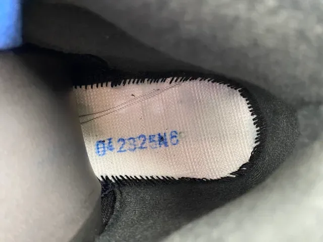 Air Jordan 5 Preto Azul Royal NY Tênis de Basquete 8
