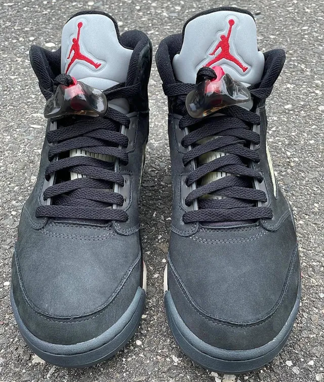 Air Jordan 5 GORE-TEX Black Red Basketball Shoes 11