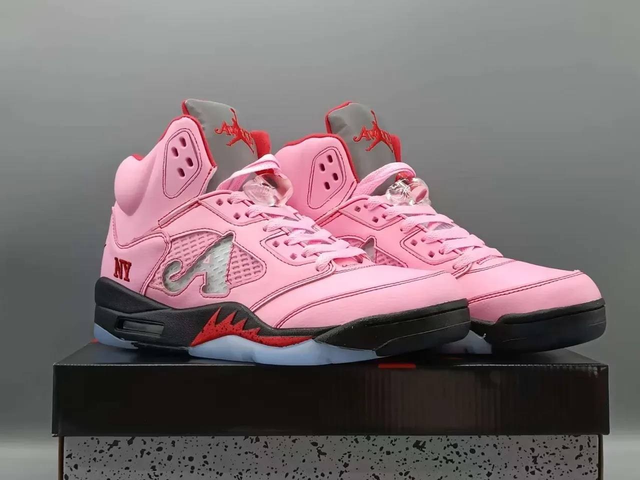 Air Jordan 5 Pink 'NY' Chaussures de Basketball 2