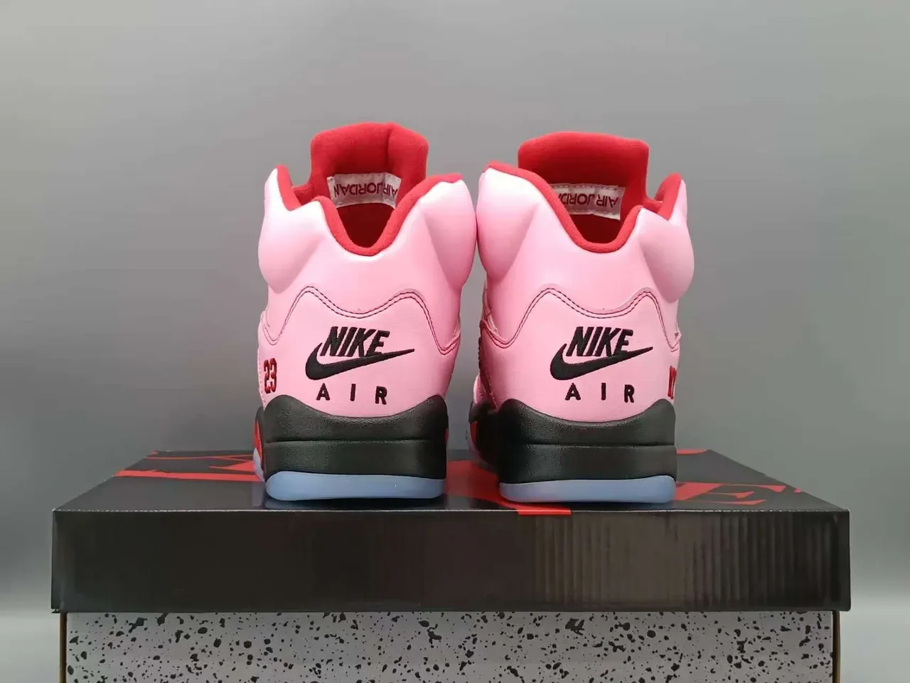 Air Jordan 5 Pink 'NY' Chaussures de Basketball 4
