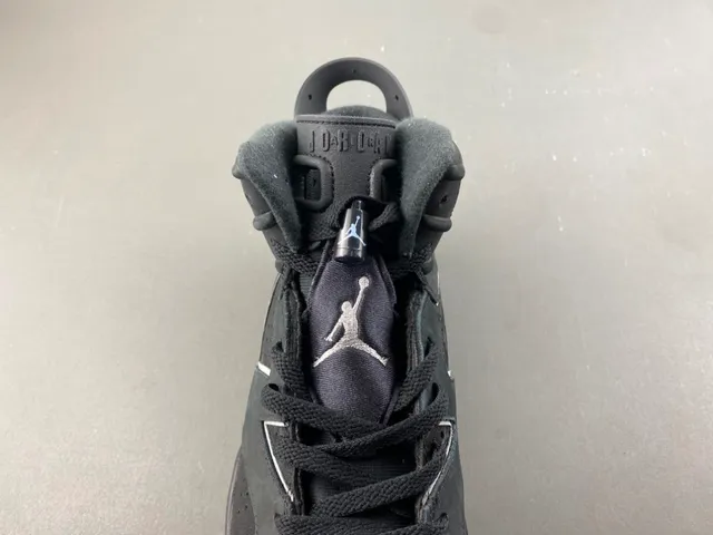 Zapatillas de baloncesto Air Jordan 6 negro gris oscuro plateado 6