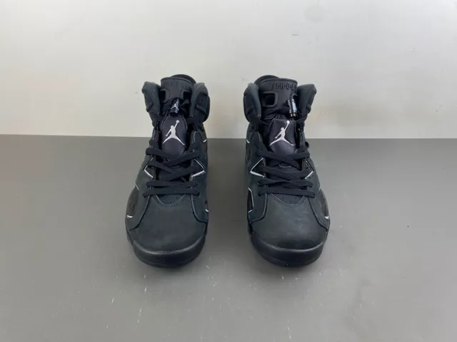 Zapatillas de baloncesto Air Jordan 6 negro gris oscuro plateado 11