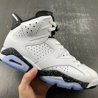 Air Jordan 6 White Black Speckle Light Blue 篮球鞋