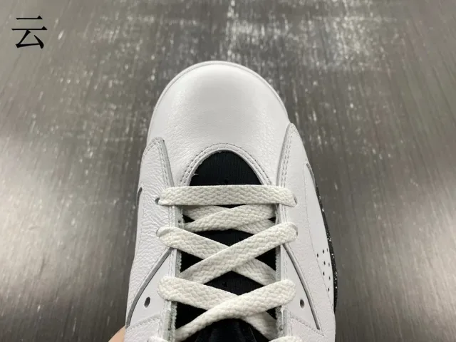 Air Jordan 6 White Black Speckle Light Blue Tênis de basquete 5