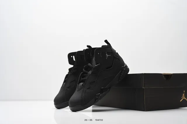 Air Jordan 7 White Black Yellow Basketball Shoes 2
