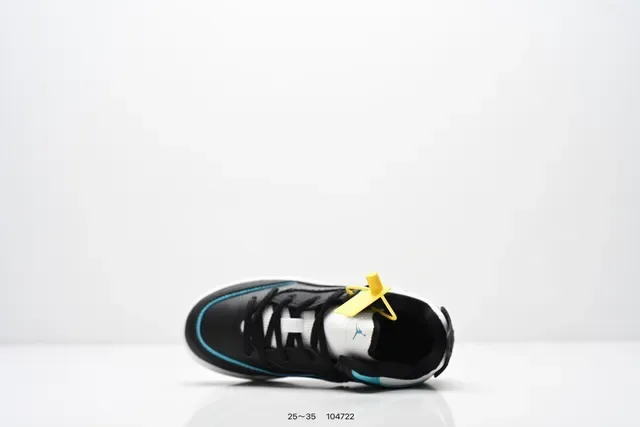 Air Jordan Black White Low-Top Lace-Up Lifestyle Sneakers 20
