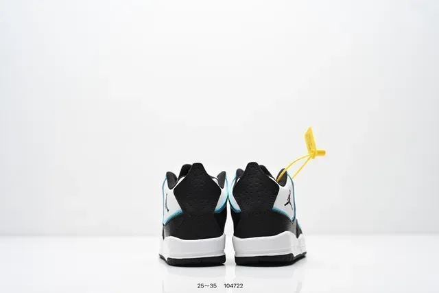 Air Jordan Black White Low-Top Lace-Up Lifestyle Sneakers 22