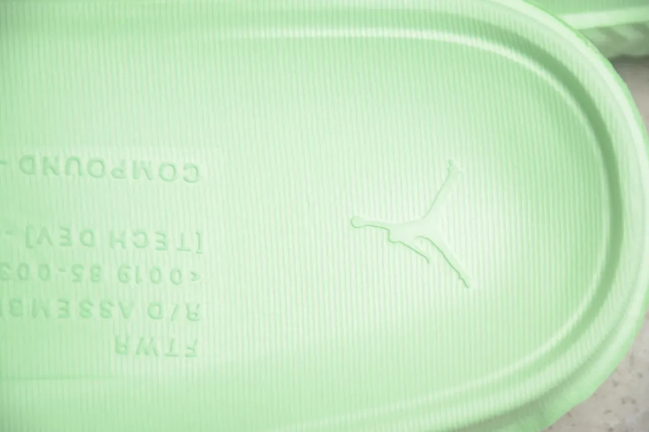 Air Jordan Slide Mint Green Slippers 3