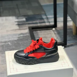 Alexander McQueen Oversized Sneaker Black Red Chunky Sneakers
