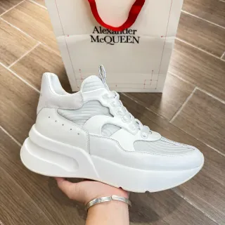Alexander McQueen Oversized Sneaker White Chunky Sneakers