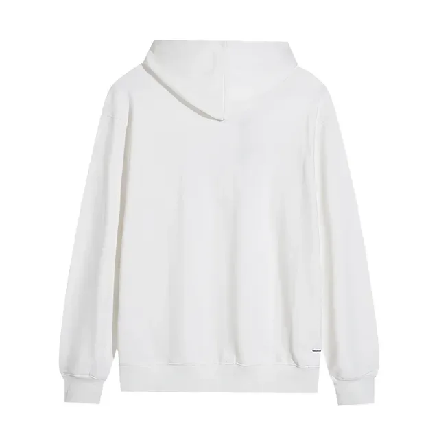 Amiri Arched Logo Black White Outline Oversized Fit Hoodie 3