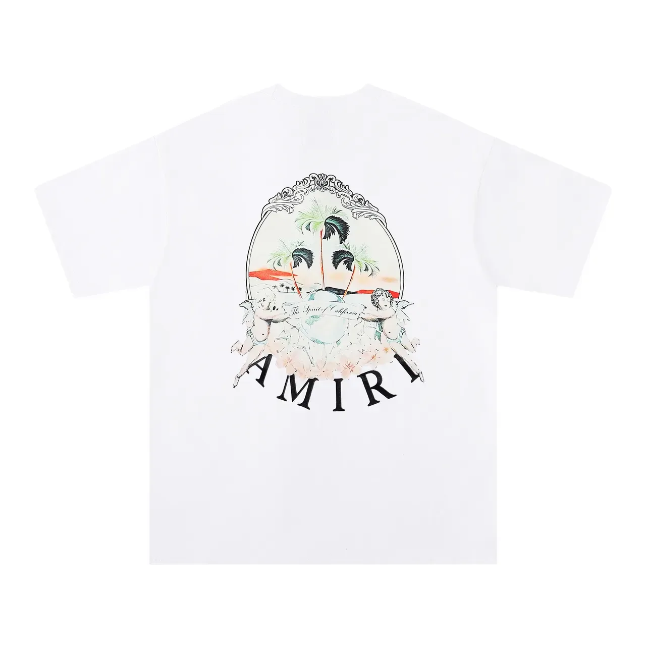 Amiri Graphic Print Oversized T-Shirt 8