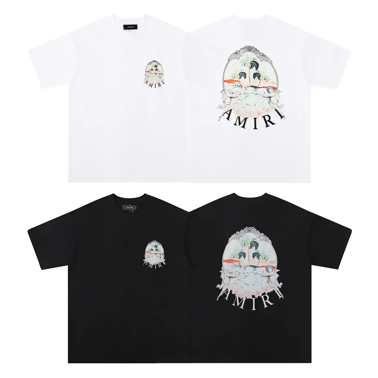 Amiri Graphic Print Oversized T-Shirt 12