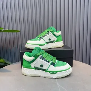 Amiri MA Court Green and White Lifestyle Sneakers
