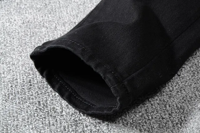 Amiri Skel Top Black Distressed Slim-Fit Jeans 2