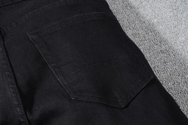 Amiri Skel Top Black Distressed Slim-Fit Jeans 4