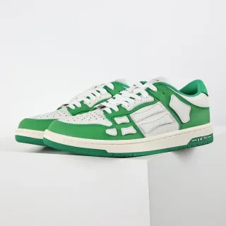 Amiri Skel Top Low Green and White Lifestyle Sneakers