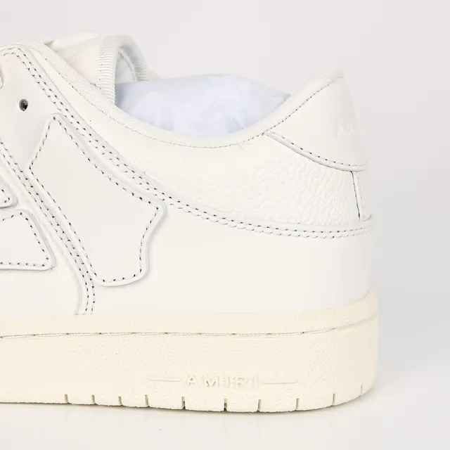 Amiri Skel-Top Low Off-White sneakers lifestyle en cuir 4