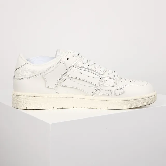 Amiri Skel-Top Low Off-White sneakers lifestyle en cuir 7
