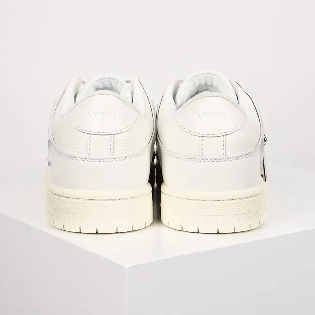 Amiri Skel-Top Low Off-White sneakers lifestyle en cuir 8
